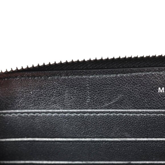 Chanel  Mademoiselle Vintage Quilted Leather Zip Around Wallet Black - Picture 11 of 15